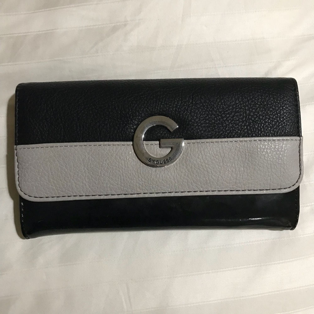 Guess Black and Gray Wallet